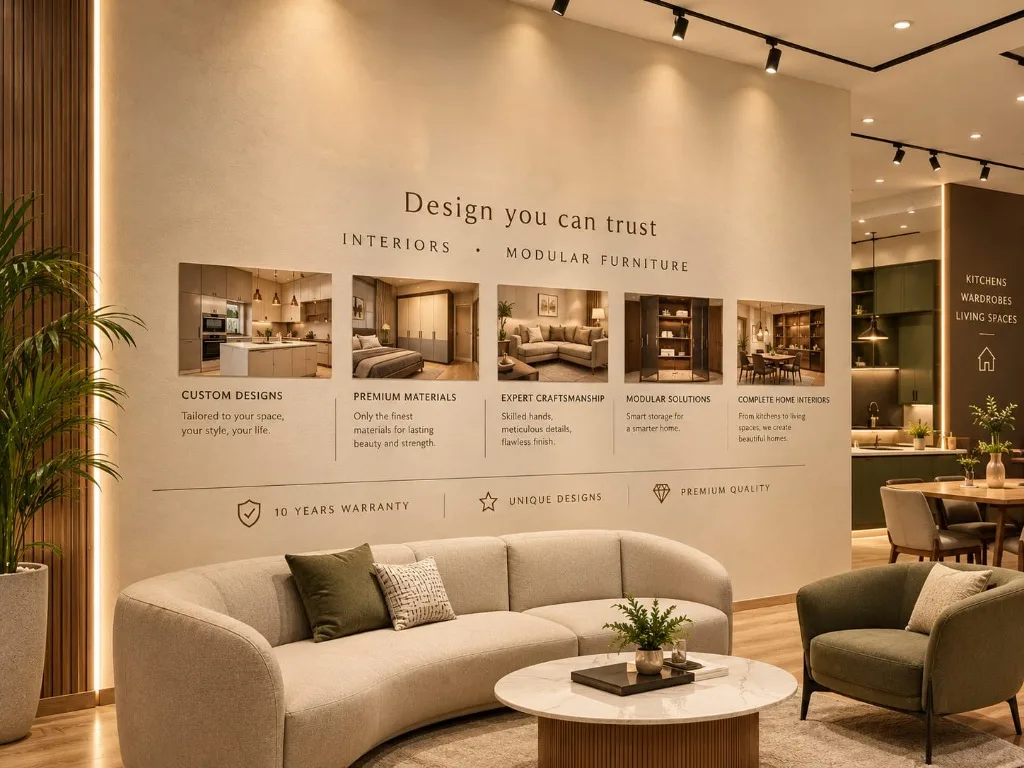 VERAA Flagship Design Wall